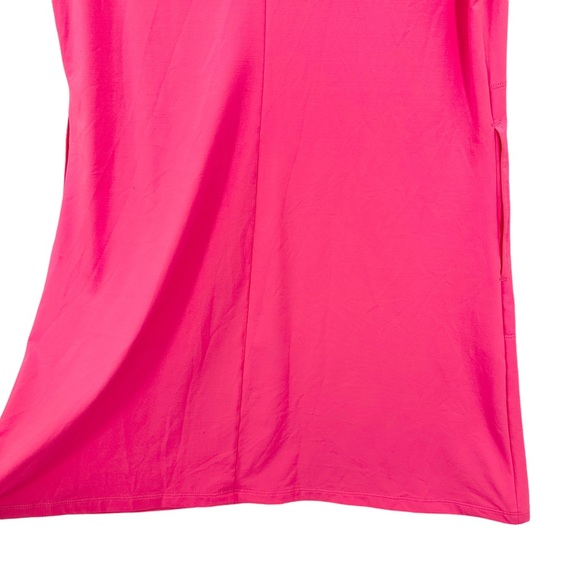 New TOMMY BAHAMA Dress l Pearl Half Zip Spa Dress Pink - Picture 6 of 6